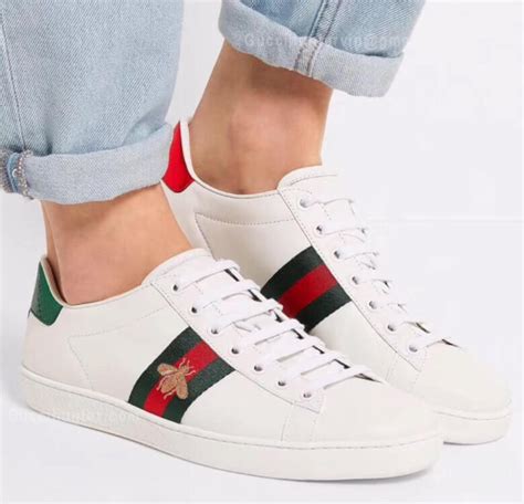 gucci white shoes replica|genuine gucci shoes.